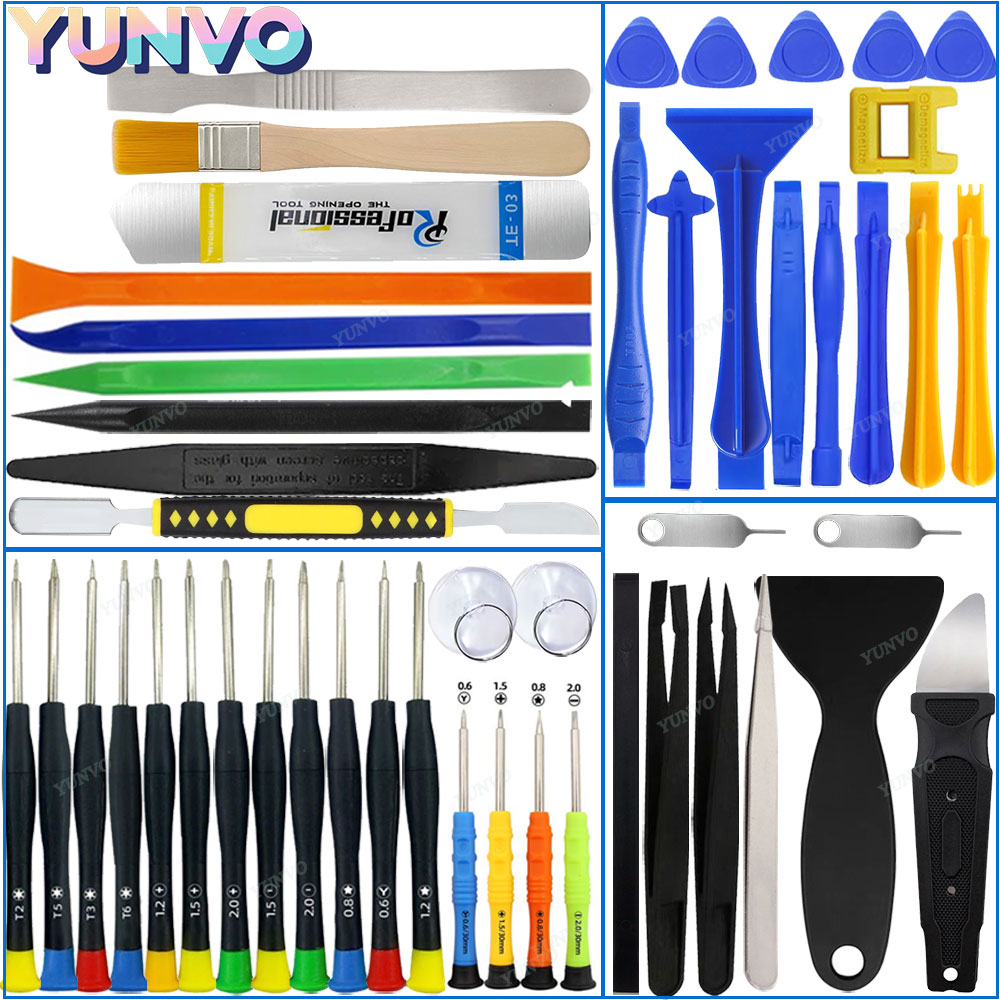 Electronics Repair Tool Kit - 10-48-teiliges Präzisions-Magnetschraubendreher-Set, professionelles Werkzeugset für die