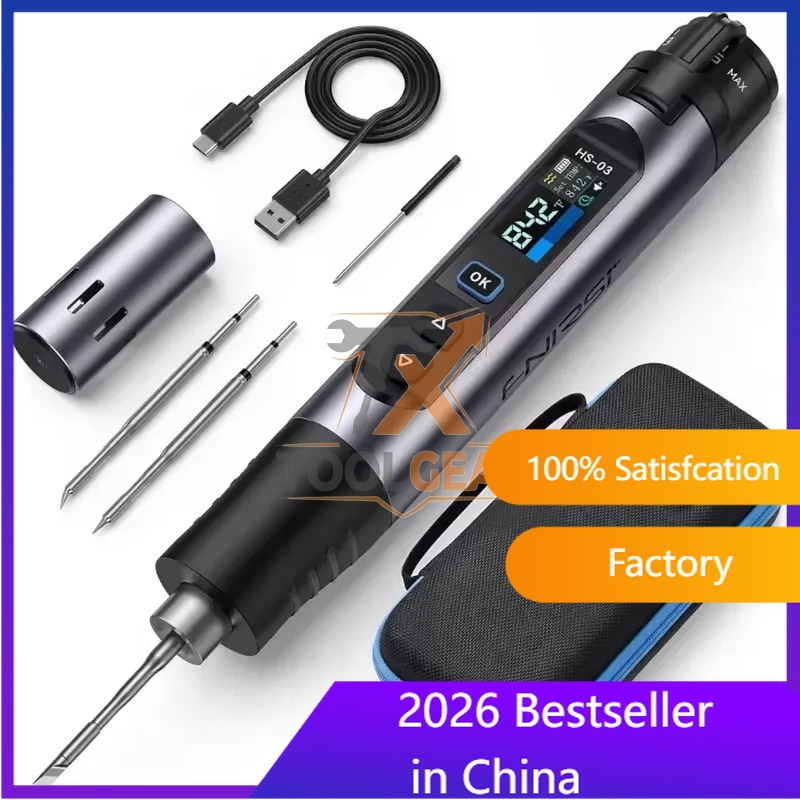 Electronics Repair Kit - 2026 Bestseller* HS-03 Kabelloses Lötkolben-Set mit
