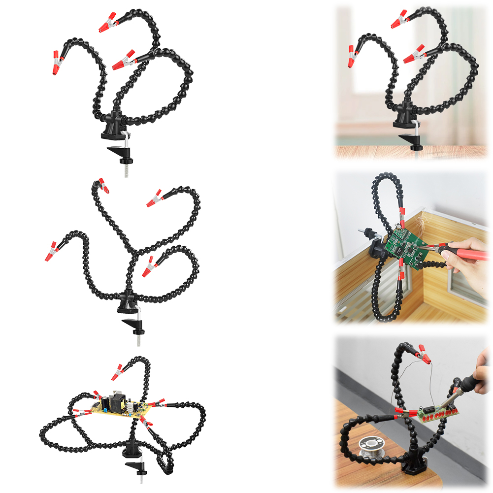 Electronics Repair Tools - Schreibtischklemme zum Löten, drittes Handwerkzeug, 3/4/5