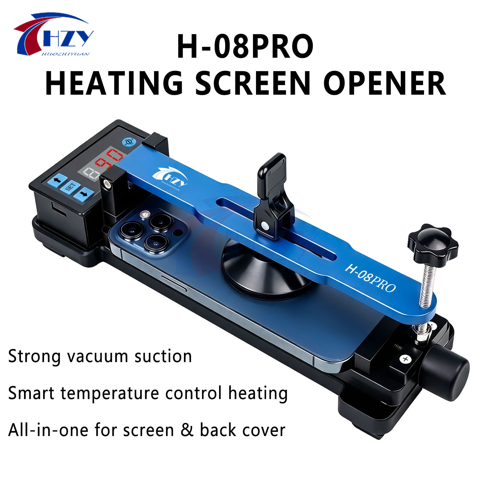 Screen Separator Machine - HZY H-08 PRO 150W Heizbildschirm-Separator 0-120