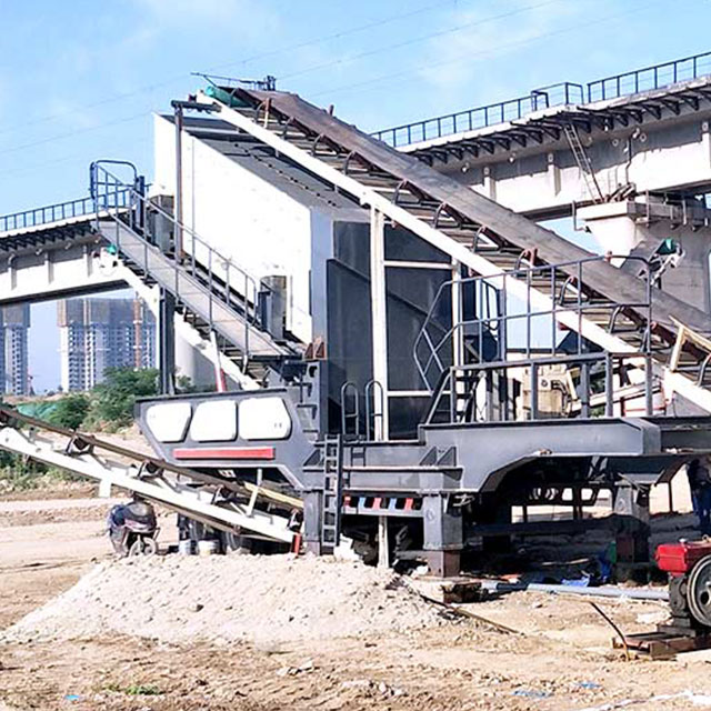 Mobile Steinzeug-Siebmaschine  – Screen Separator Machine Bewertung und Preis