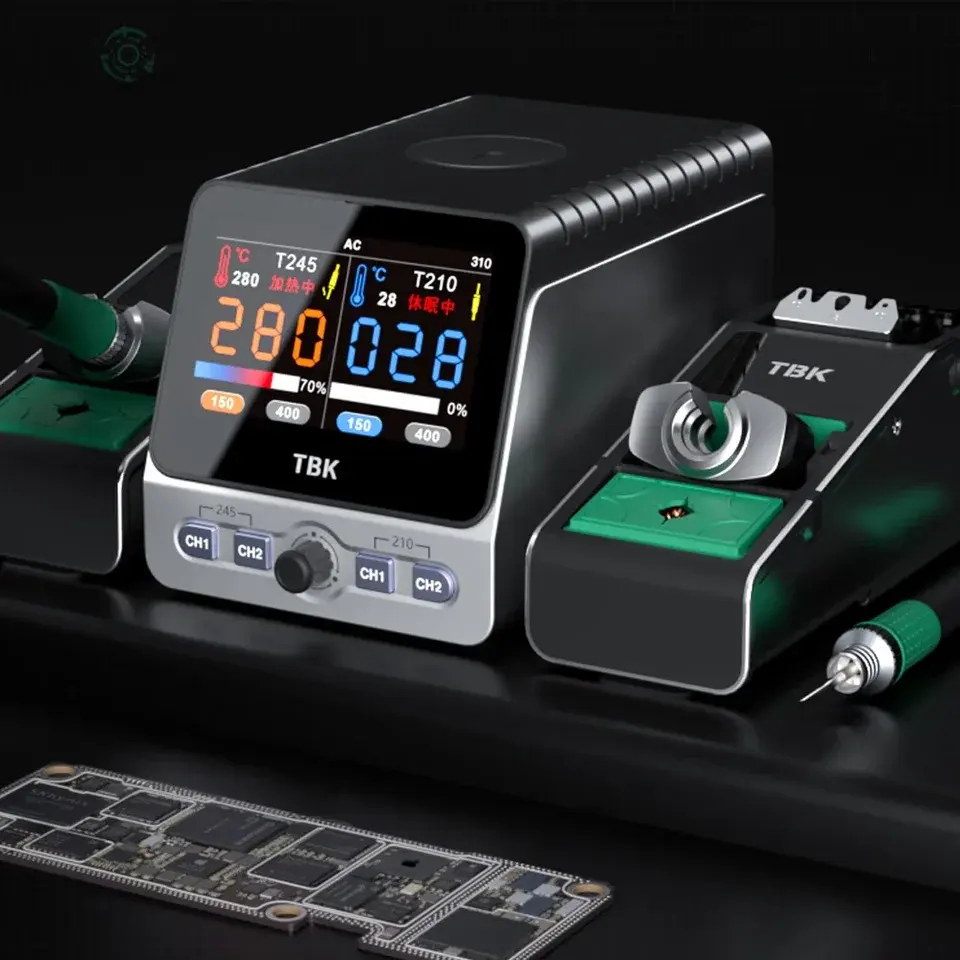 Dual-Channel Smart Lötstation  – Electronics Repair Tool Kit Bewertung und Preis