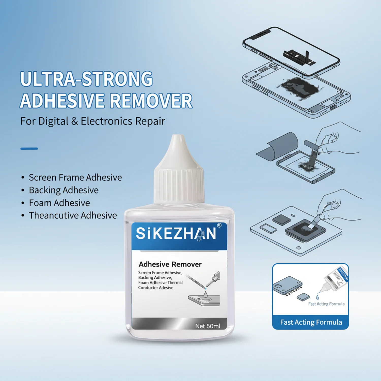 Universelle Kleberreinigungsfl – Electronics Repair Tools Bewertung und Preis