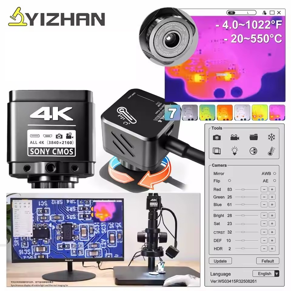 YIZHAN Wärmebildkamera 256*192 – Electronics Repair Tools Bewertung und Preis